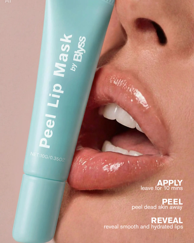 The Peel Lip Mask by Blyss — Peel off dry lips in 10 minutes