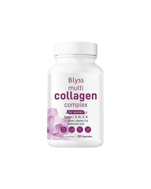 Multi collagen Peptides Pills - Joint Health Supplements + Biotin & Hyaluronic Acid