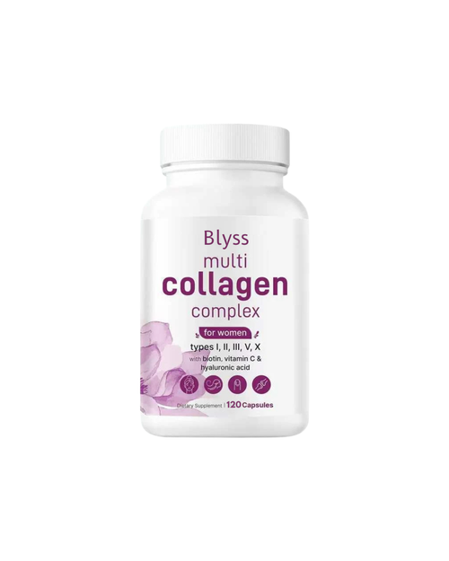 Multi collagen Peptides Pills - Joint Health Supplements + Biotin & Hyaluronic Acid
