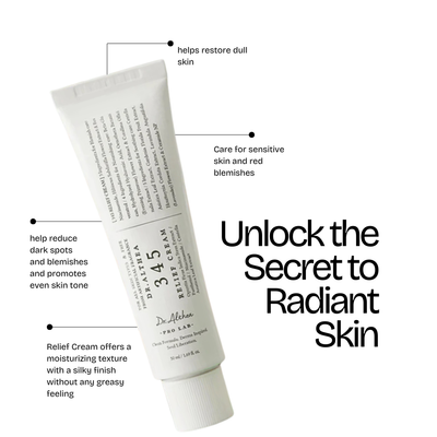 Dr. Althea 345 Relief Cream - Soothing Recovery and Blemish Care | Korean Skin Care