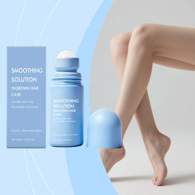 Ingrown Hair Serum for Bikini Area Armpit Arm Leg Ingrown Hair Treatment Moisturizing Skin AHA BHA PHA Roll on Centella Serum