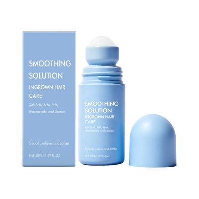 Ingrown Hair Serum for Bikini Area Armpit Arm Leg Ingrown Hair Treatment Moisturizing Skin AHA BHA PHA Roll on Centella Serum
