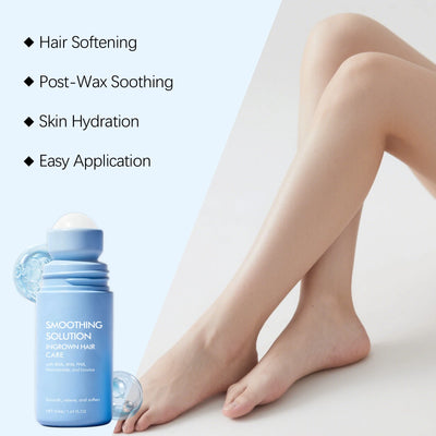 Ingrown Hair Serum for Bikini Area Armpit Arm Leg Ingrown Hair Treatment Moisturizing Skin AHA BHA PHA Roll on Centella Serum