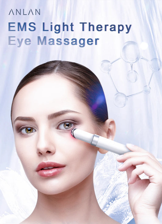 ANLAN Electric Eye Massager Microcurrent Skin Lifting Reduce Wrinkles Remove Dark Circles Hot Vibration Skincare Beauty Device