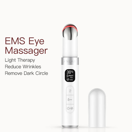 ANLAN Electric Eye Massager Microcurrent Skin Lifting Reduce Wrinkles Remove Dark Circles Hot Vibration Skincare Beauty Device