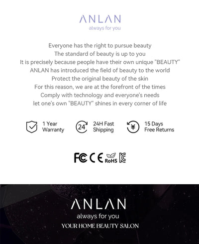ANLAN Electric Eye Massager Microcurrent Skin Lifting Reduce Wrinkles Remove Dark Circles Hot Vibration Skincare Beauty Device
