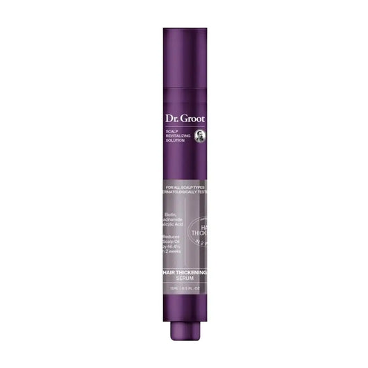 Dr. Groot Scalp Revitalizing Solution Anti-hair Loss Shampoo Smoothing Conditioner Hair Growth Serum for Fuller Thicker Hair